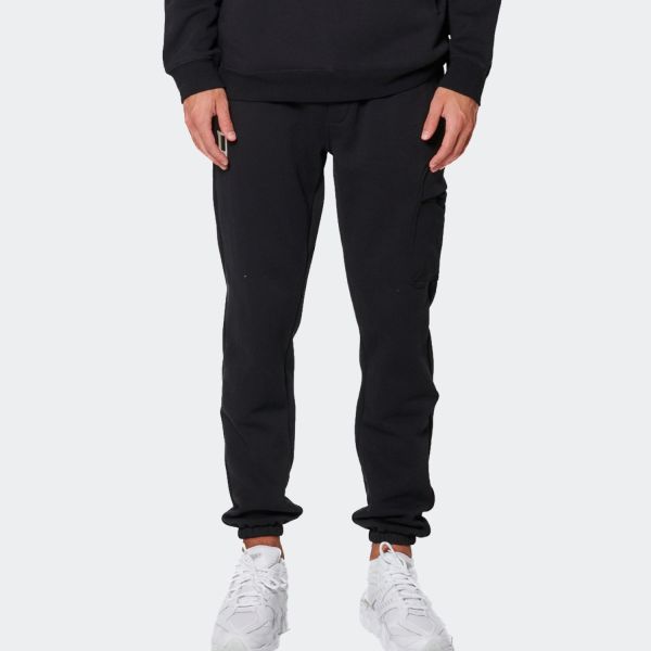 Body Action Cargo Men's Joggers 023534-01-Black