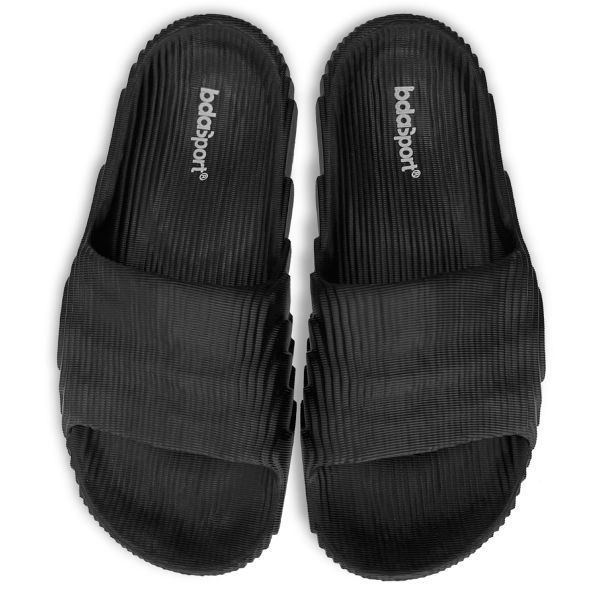 Body Action Cloud Unisex Slides 093402-01-Black