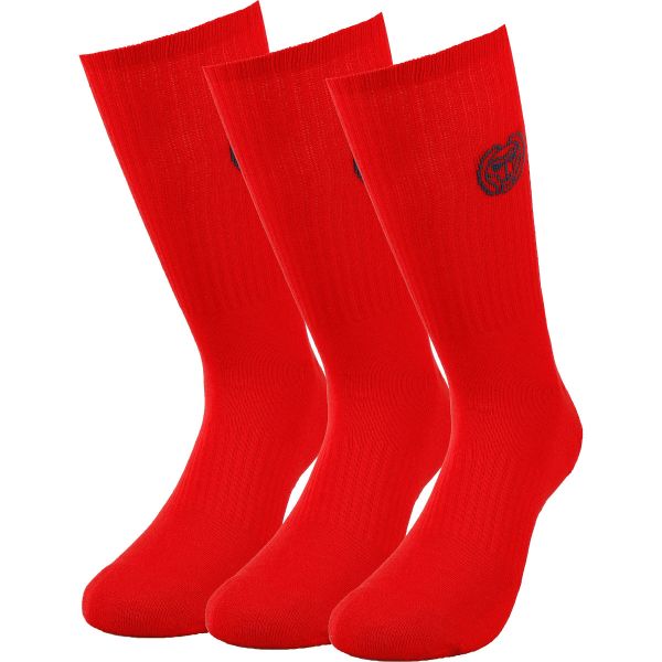 Bidi Badu Matayo Crew Tech Sport Socks x 3 A323040203-RD