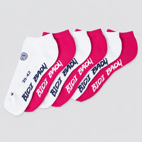 Bidi Badu No Party XXL No Show Move Socks 6 Pack S1490010-PKWH