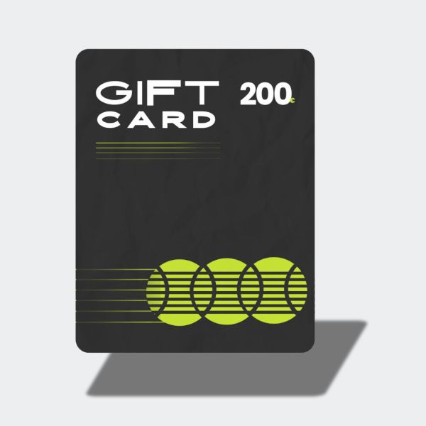 Gift Card 200 EUR ETENNIS-GIFT-200