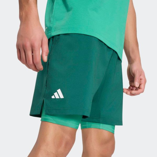 adidas Club Climacool 2 in 1 Men's Tennis Shorts KG1961