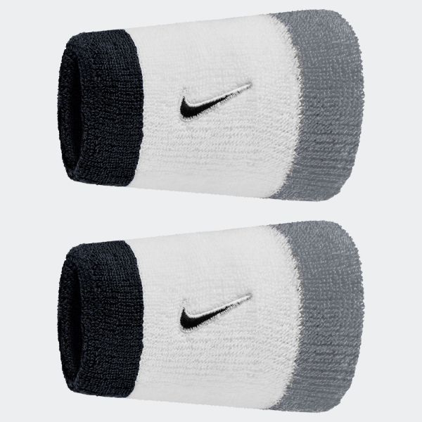Nike Swoosh Classic Double Wide Wristbands - set of 2 N.101.2406-122