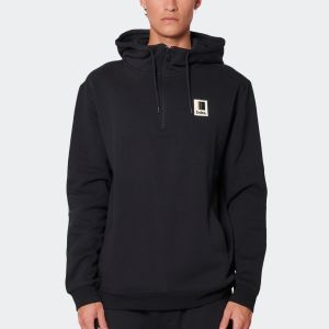 Body Action Half-Zip Men's Hooded Sweatshirt