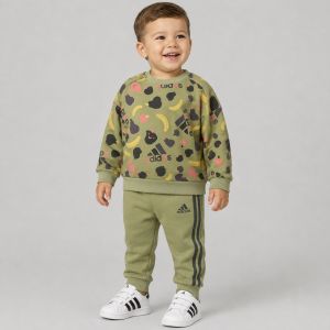 adidas Essentials Allover Print Jogger Toddler's Set