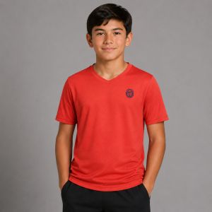 Bidi Badu Evin Tech Round-Neck Boy's Tennis Tee